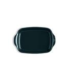 emile-henry-rectangular-oven-dish-small-navy-blue - Emile Henry Ocean Blue Rectangular Oven Dish Small
