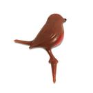 Christmas-cake-topper-plastic-robin-light-brown - Cake Topper Plastic Light Brown Robin 25mm