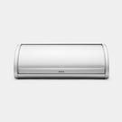 brabantia-roll-top-bread-bin-metallic-grey - Brabantia Roll Top Bread Bin Metallic Grey