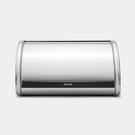 brabantia-roll-top-bread-bin-stainless-steel-medium - Brabantia Roll Top Bread Bin Medium Matt Steel
