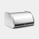 brabantia-roll-top-bread-bin-stainless-steel-medium - Brabantia Roll Top Bread Bin Medium Matt Steel