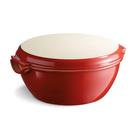 emile-henry-round-bread-baker-red - Emile Henry Red Round Bread Baker