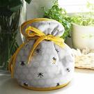bee-happy-muff-tea-cosy - Bee Happy Tea Cosy