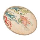 sea-life-oval-plates-set-of-2-rose-tulipani - Sea Life Set of 2 Oval Plates