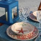 sea-life-soup-plates-2pc-19cm-melamine - Sea Life Set of 2 Soup Plates 19.5cm