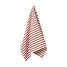 casafina-set-of-2-kitchen-towels-stripes-orange - Stripes Set of 2 Kitchen Towels Orange