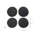 garden-trading-4pc-jute-coasters-black - Garden Trading Set of 4 Jute Coasters Black