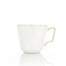 siip-white-reactive-glaze-scalloped-edge-mug - Siip Reactive Glaze Scalloped Edge Mug White