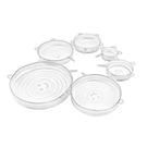 silicone-lids-assorted-set-of-6pc - Silicone Lids Assorted Set of 6