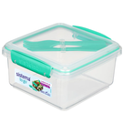 sistema-lunch-plus-to-go-with-cutlery-1200ml - Sistema Lunch Plus To Go with Cutlery 1.2L