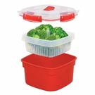 sistema-microwave-large-steamer-3.2L-with-removable-basket - Sistema Microwave Large Steamer 3.2L