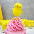Easter-decoration-small-yellow-chick-32mm-cake-topper - Little Yellow Chick 32mm