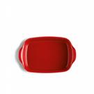 emile-henry-rectangular-oven-dish-small-red - Emile Henry Red Rectangular Oven Dish Small