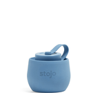 stojo-collapsible-bottle-steel-blue-590ml - Stojo Collapsible Bottle 20oz Steel Blue