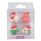 culpitt-sugar-decorations-unicorn-friends-12pc - Culpitt Sugar Piping Unicorn Friends 12pc