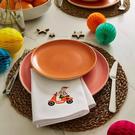 ulster-weavers-recycled-cotton-napkins-2pc-sunny-santa-Christmas - Ulster Weavers Sunny Santa Recycled Cotton Napkins Set of 2