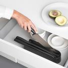 brabantia-tasty-drawer-knife-block-plus-knives-dark-grey - Brabantia TASTY Drawer Knife Block & Knives Dark Grey