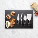 taylors-eye-witness-slate-board-4pc-cheese-knife-set - Taylor's Eye Witness 4pc Cheese Knife & Slate Board Set