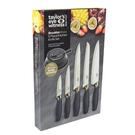 taylors-eye-witness-brooklyn-brass-5pc-kitchen-knives-set - Taylor's Eye Witness Brooklyn Brass 5pc Kitchen Knife Set