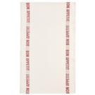 charvet-editions-linen-tea-towel-white-with-red-bon-appetit - Charvet Editions Bon Appetit Linen Tea Towel White, Red Text