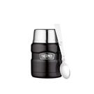 thermos-stainless-king-470ml-food-flask-black - Thermos Stainless King Food Flask 470ml Black