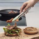 zeal-silicone-mini-locking-tongs-sage-green-20cm - Zeal Silicone Mini Kitchen Tongs Sage Green