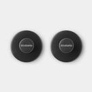 brabantia-towel-hooks-renew-set-of-2-dark-grey - Brabantia Towel Hooks ReNew Set of 2 Dark Grey