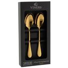 viners-select-gold-serving-spoons-2-piece-set - Viners Select Gold Serving Spoons Set of 2