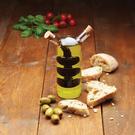 kitchencraft-italian-dual-glass-oil-and-vinegar-cruet-bottle - KitchenCraft World of Flavours Italian Glass Dual Oil & Vinegar Cruet Bottle
