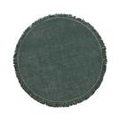 walton-slate-green-round-jute-placemat-35cm - Walton & Co Jute Placemat Slate Green 35cm