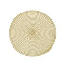walton-circular-lurex-placemat-gold - Walton & Co Circular Lurex Placemat Gold