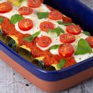 world-foods-terracotta-rectangular-dish-navy-25x17cm-typhoon - World Foods Terracotta Rectangular Dish Navy 25x17cm