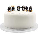 cake-topper-plastic-penguin-40mm - Cake Topper Plastic Penguin 40mm