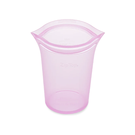 zip-top-silicone-large-cup-reusable-food-storage-containers-lavender - Zip Top Reusable Silicone Cup Lavender Large