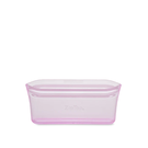 zip-top-silicone-snack-bag-lavender-reusable-food-storage - Zip Top Reusable Silicone Bag Lavender