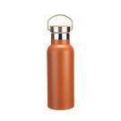 again-double-walled-bottle-bamboo-rust-500ml - &Again Double Walled 500ml Bottle Bamboo Rust