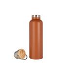 again-dw-bottle-bamboo-rust - &Again Double Walled 750ml Bottle Bamboo Rust