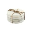 apollo-marble-coasters-white-set-of-4 - Apollo Marble Coasters White Set of 4 