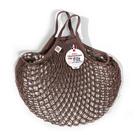 bag-210-marron-sepia-coton-brown- - Filt French Market Bag Short Handle Brown