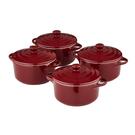 barbary-oak-foundry-10cm-mini-casseroles-set-of-4 - Barbary & Oak Foundry 10cm Mini Casseroles Set of 4