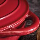 barbary-oak-foundry--shallow-casserole-28-cm-shallow-red - Barbary & Oak Foundry 28cm Shallow Cast Iron Casserole-Bordeaux Red