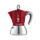 bialetti-moka-induction-coffee-maker-red-6cup - Bialetti Moka Induction Coffee Maker Red 6 Cup