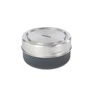 black-blum-glass-lunch-bowl-slate - Black & Blum Glass Lunch Bowl Slate 