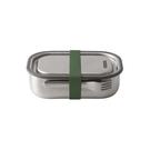 black-bum-stainless-steel-lunch-box-olive - Black & Blum Stainless Steel Lunch Box Olive