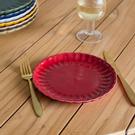bloomingville-latina-plate-red-stoneware-20cm - Bloomingville Latina Red Plate Stoneware 20cm