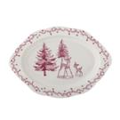 bloomingville-wonderland-serving-plate-rose-stoneware - Bloomingville Wonderland Serving Plate Rose Stoneware