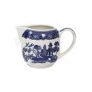 blue-willow-cream-jug-round-200ml - Blue Willow Cream Jug Round 200ml 