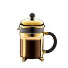 bodum-gold-4-cup-chambord-french-press - Bodum Chambord Coffee Maker Gold 4 Cup