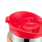 bodum-insulated-travel-mug-12oz-red-cork-so - Bodum Insulated Travel Mug Red Cork 350ml