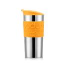 bodum-vacuum-travel-mug-yolk-yellow-12oz - Bodum Vacuum Travel Mug Yolk Yellow 12oz